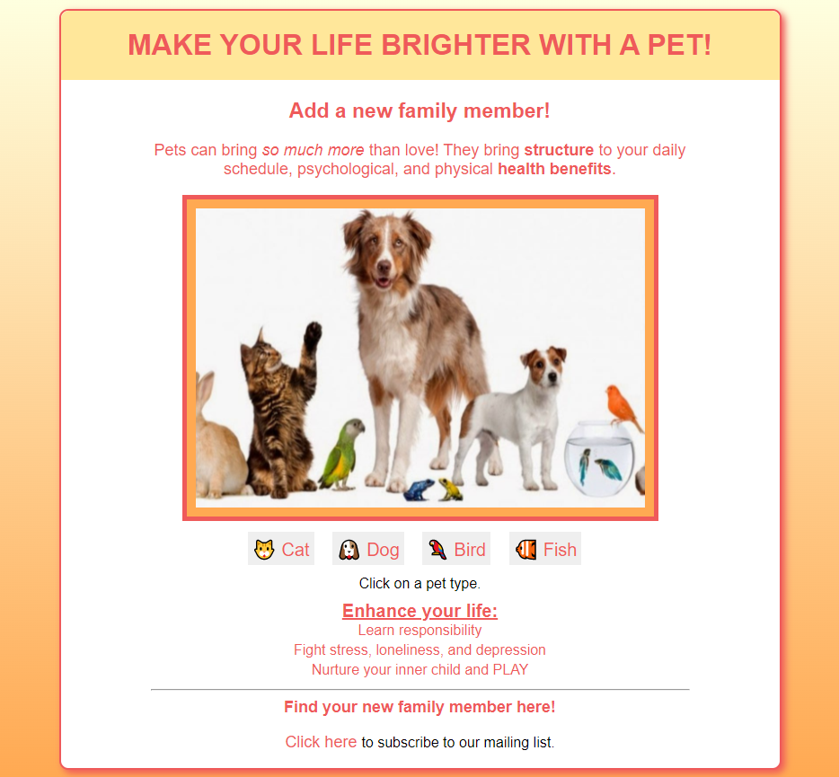 pets-website